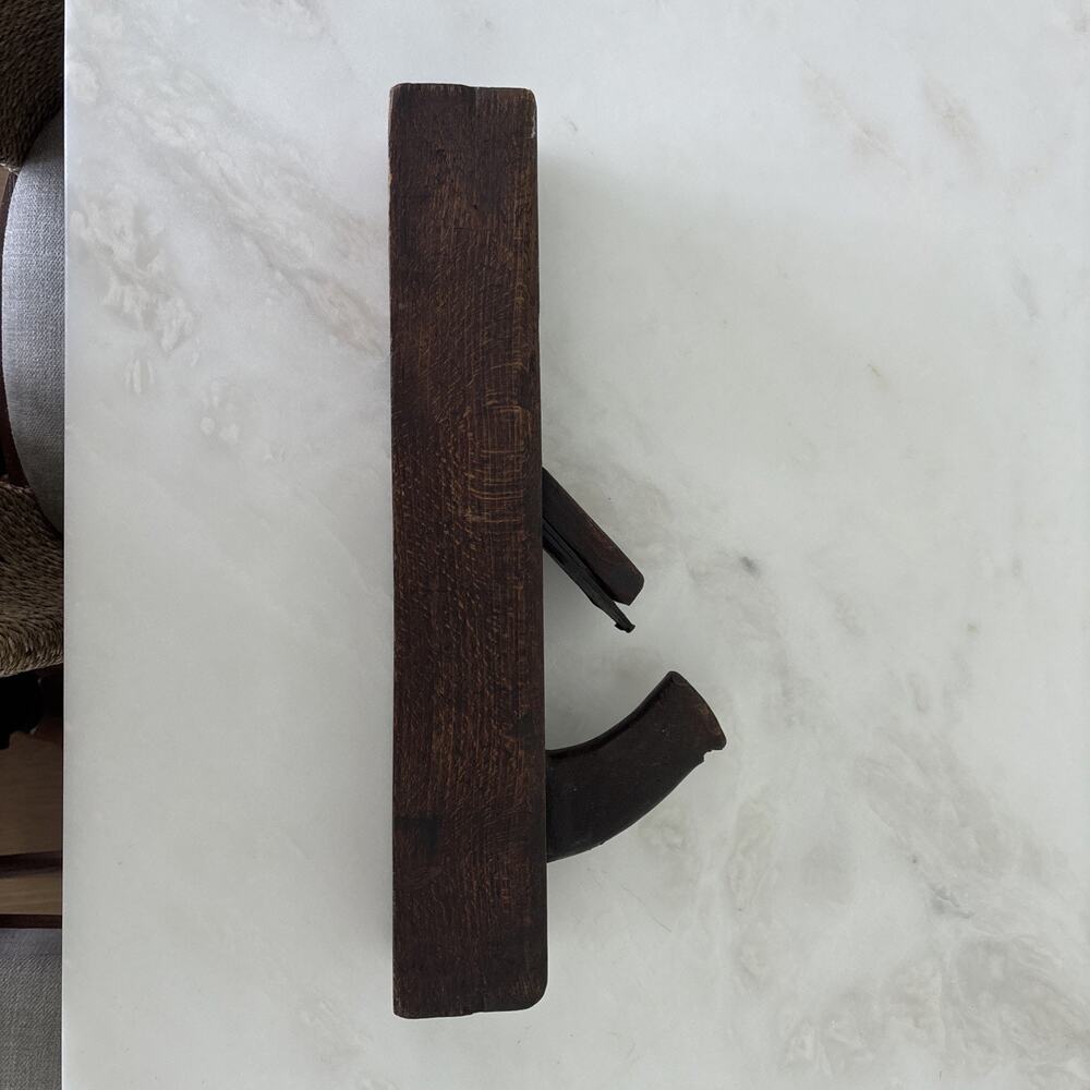 Antique Wood Hand Plane Smoothing Plane Carpentry Tool Collectible Woodworking